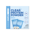 cleansimpleeats Clear Protein Powder: Blue Bahama (8 Single Serving Stick packs)