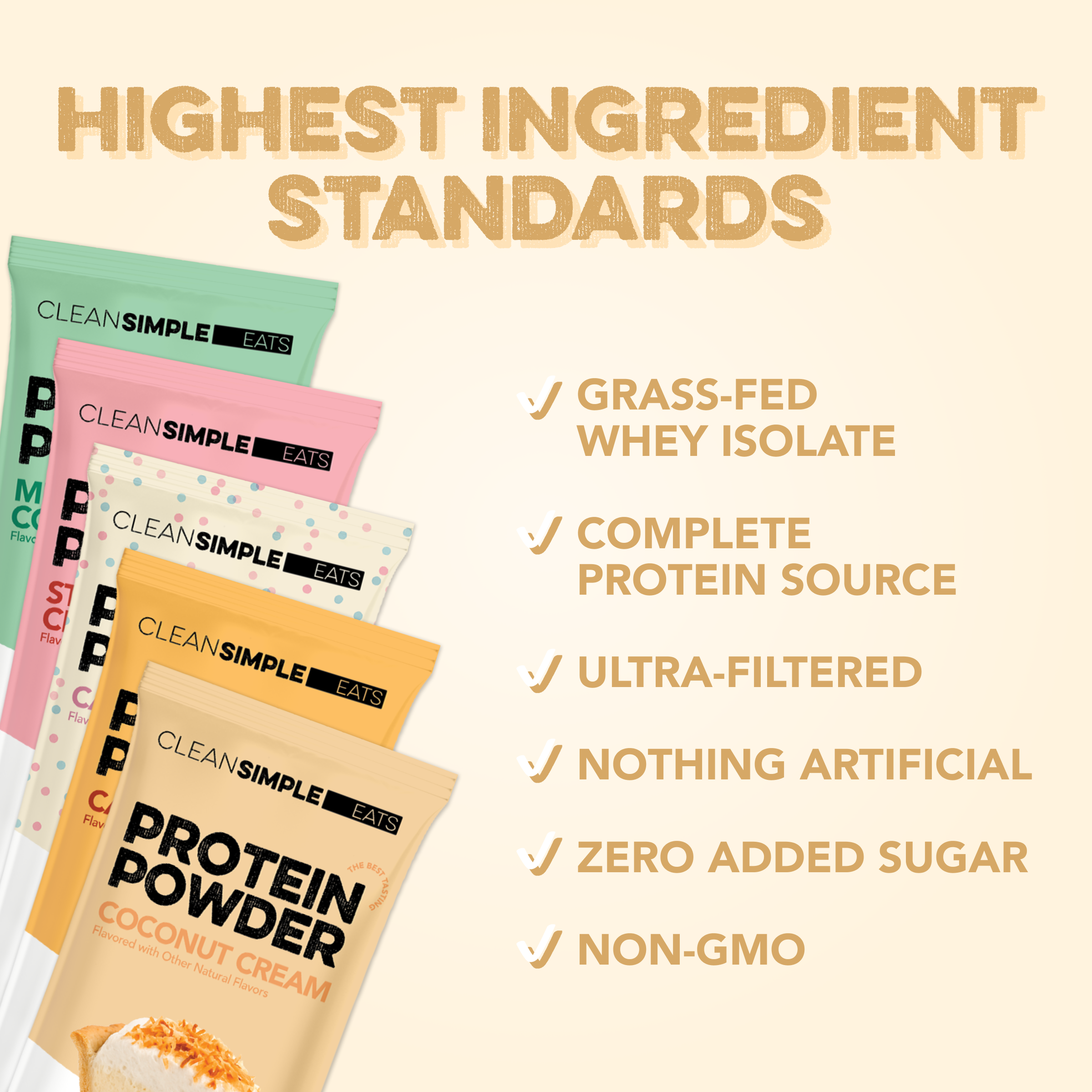 cleansimpleeats 10-Flavor Variety Pack (10 Single Serving Stick Packs)