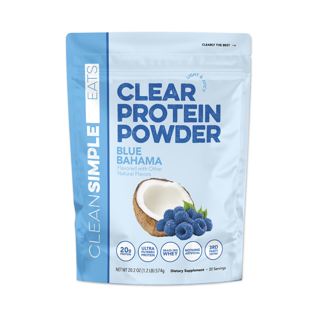 cleansimpleeats Clear Protein Powder: Blue Bahama (20 Serving)