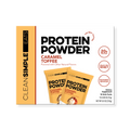 cleansimpleeats Protein Powder: Caramel Toffee (10 Single Serving Stick Packs)