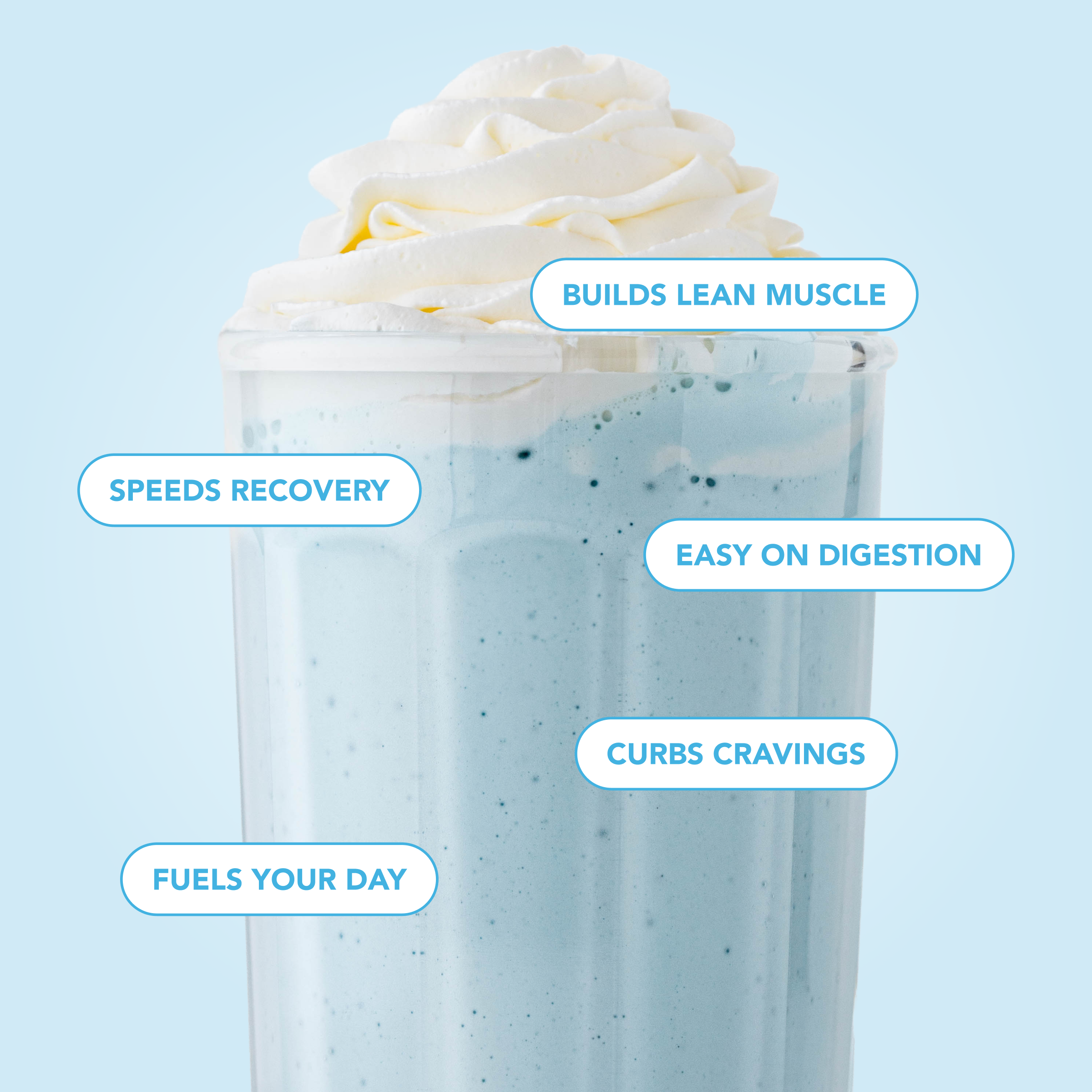cleansimpleeats Protein Powder: Cotton Candy (10 Serving Bag)