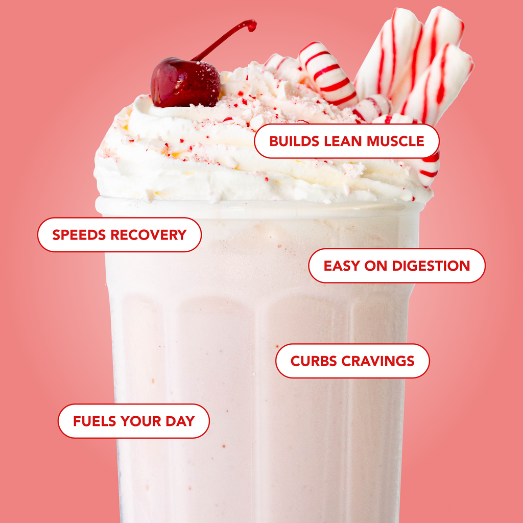 cleansimpleeats Protein Powder: White Chocolate Peppermint (10 Single Serving Stick Packs)