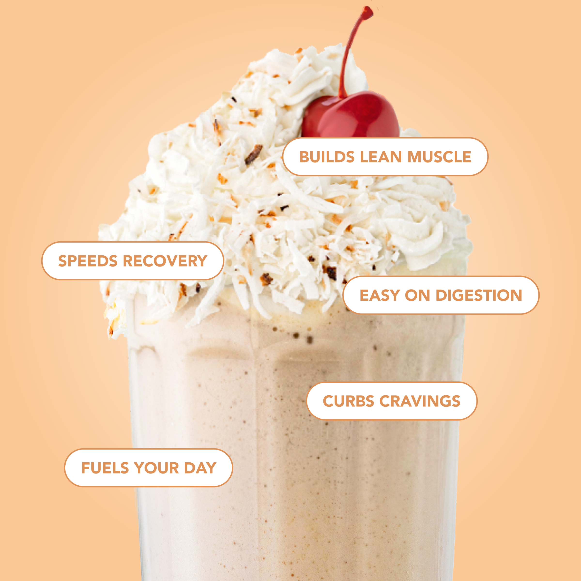 cleansimpleeats Protein Powder: Coconut Cream (20 Serving Bag)
