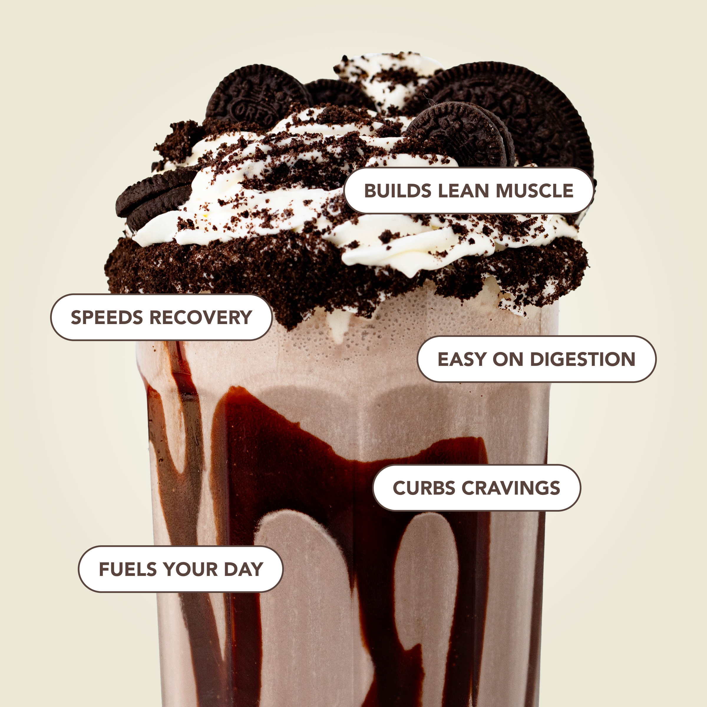 cleansimpleeats Protein Powder: Cookies 'N Cream (20 Serving Bag)
