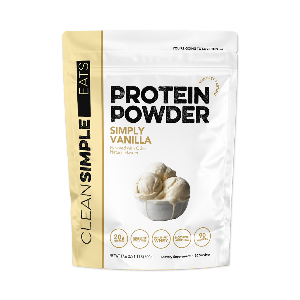 cleansimpleeats Protein Powder: Simply Vanilla (20 Serving Bag)