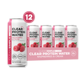 cleansimpleeats Clear Protein Water: Raspberries & Cream (16 Oz. | 12 Pack)
