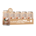 cleansimpleeats Clear Protein Water: Coconut Créme (12 Oz. | 12 Pack)