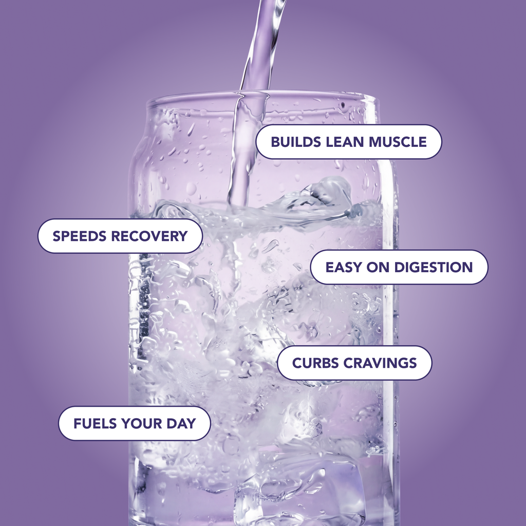 cleansimpleeats Clear Protein Water: Blackberry Vanilla (12 Oz. | 12 Pack)