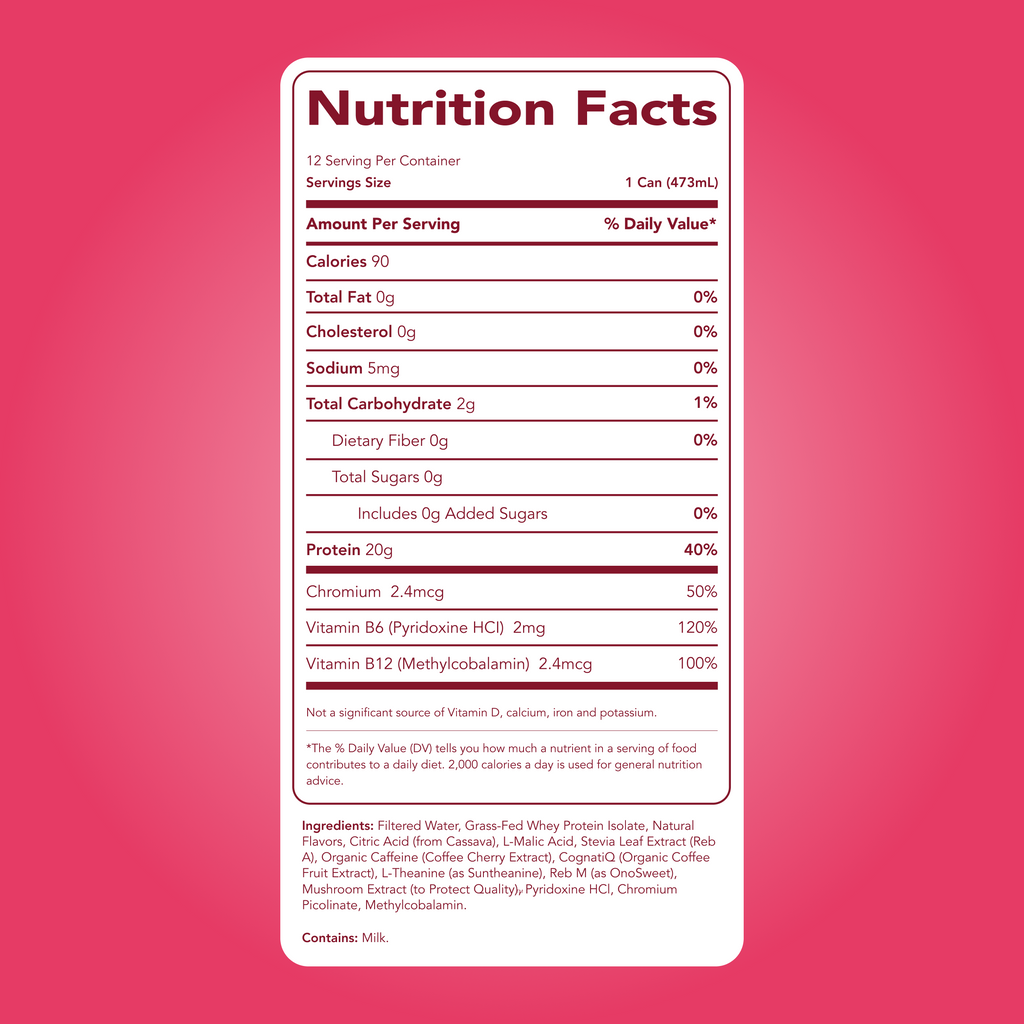 cleansimpleeats Clear Protein + Energy: Blizzard Berry (12 Pack)