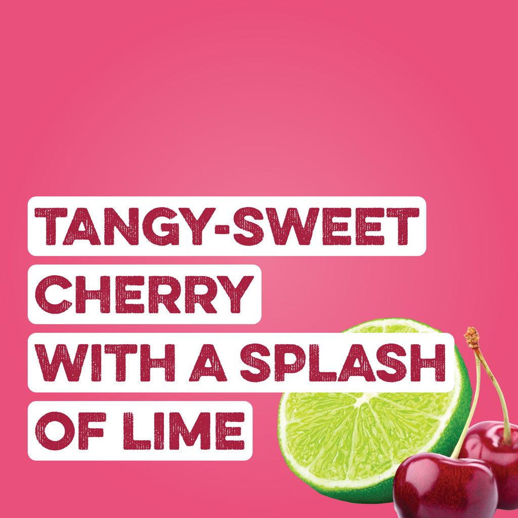 cleansimpleeats Clear Protein Soda: Cherry Lime (16 Oz. | 12 Pack)