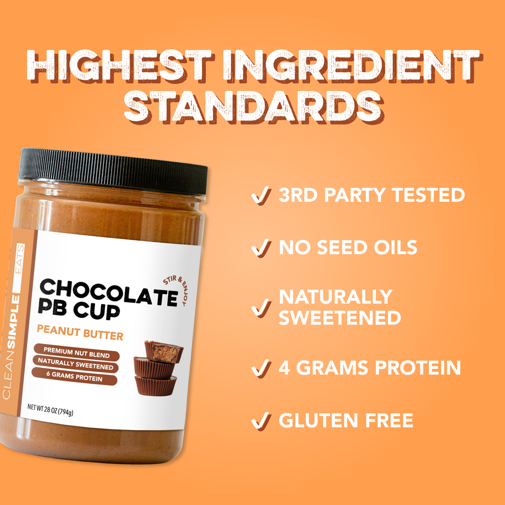 cleansimpleeats Chocolate PB Cup Nut Butter (28 ounce)