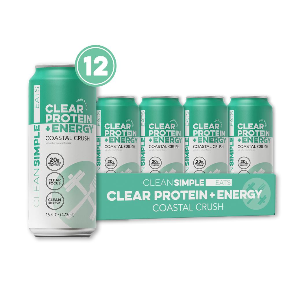 cleansimpleeats Clear Protein + Energy: Coastal Crush (12 Pack)