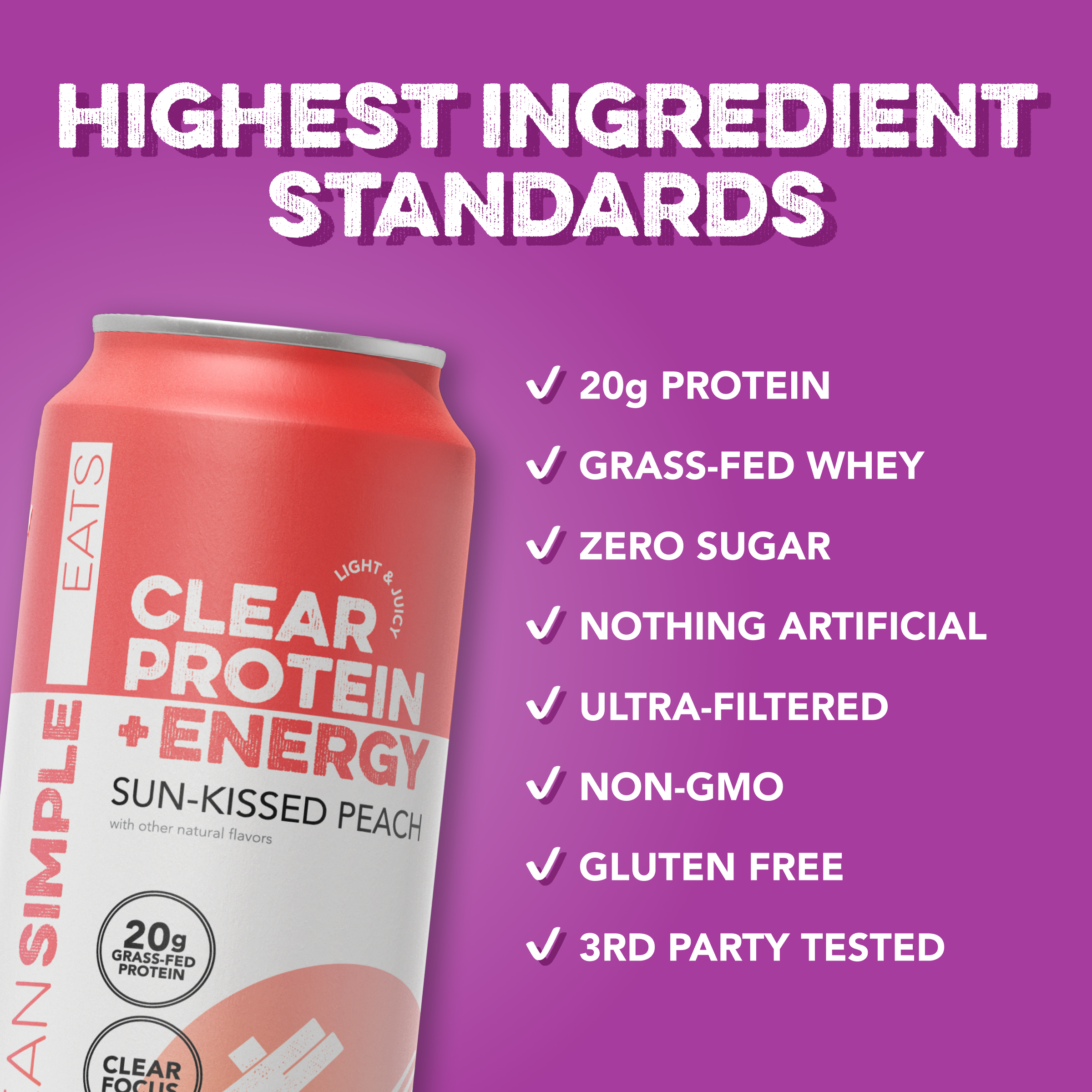 cleansimpleeats Clear Protein + Energy: Variety (8 Pack)
