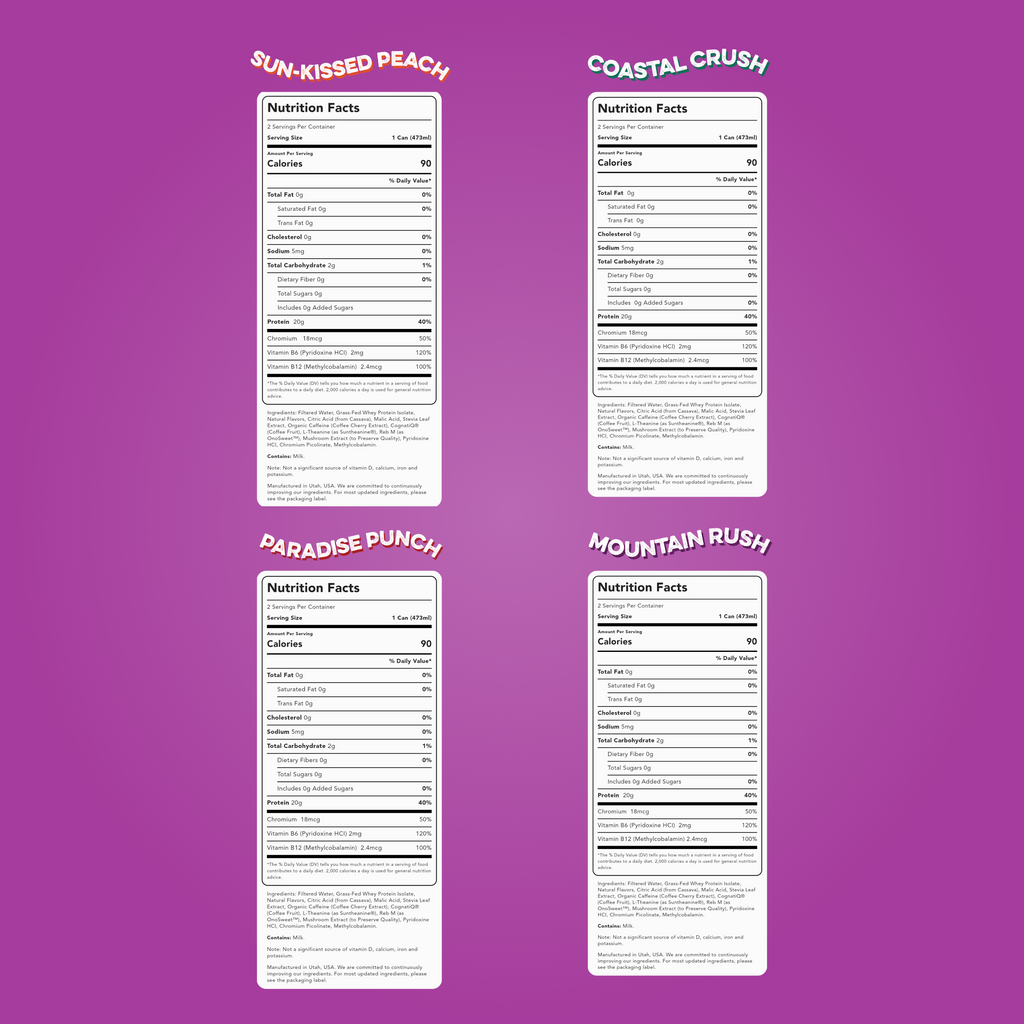 cleansimpleeats Clear Protein + Energy: Variety (8 Pack)
