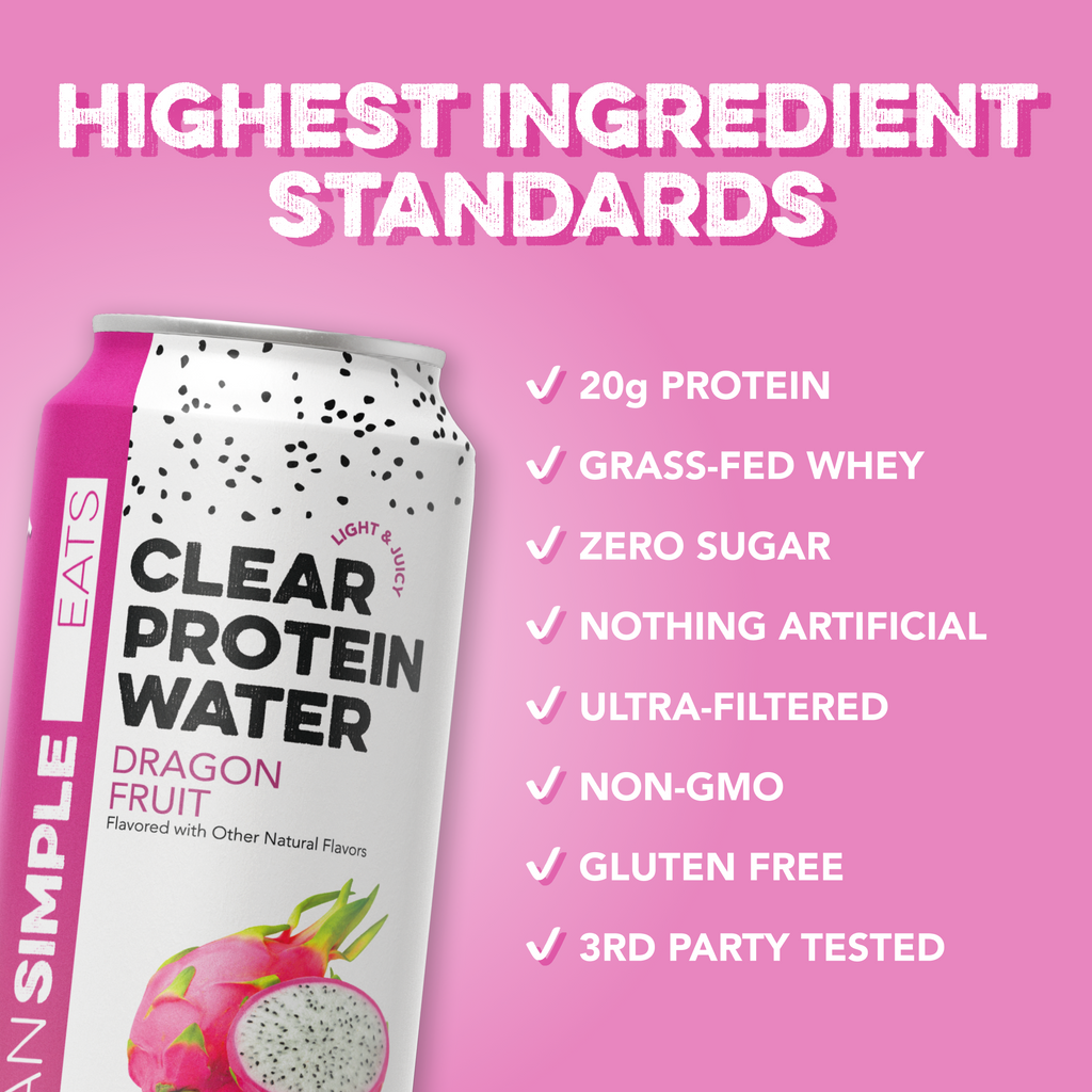 cleansimpleeats Clear Protein Water: Variety (8 Pack)
