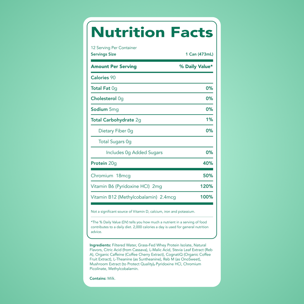 cleansimpleeats Clear Protein + Energy: Coastal Crush (12 Pack)