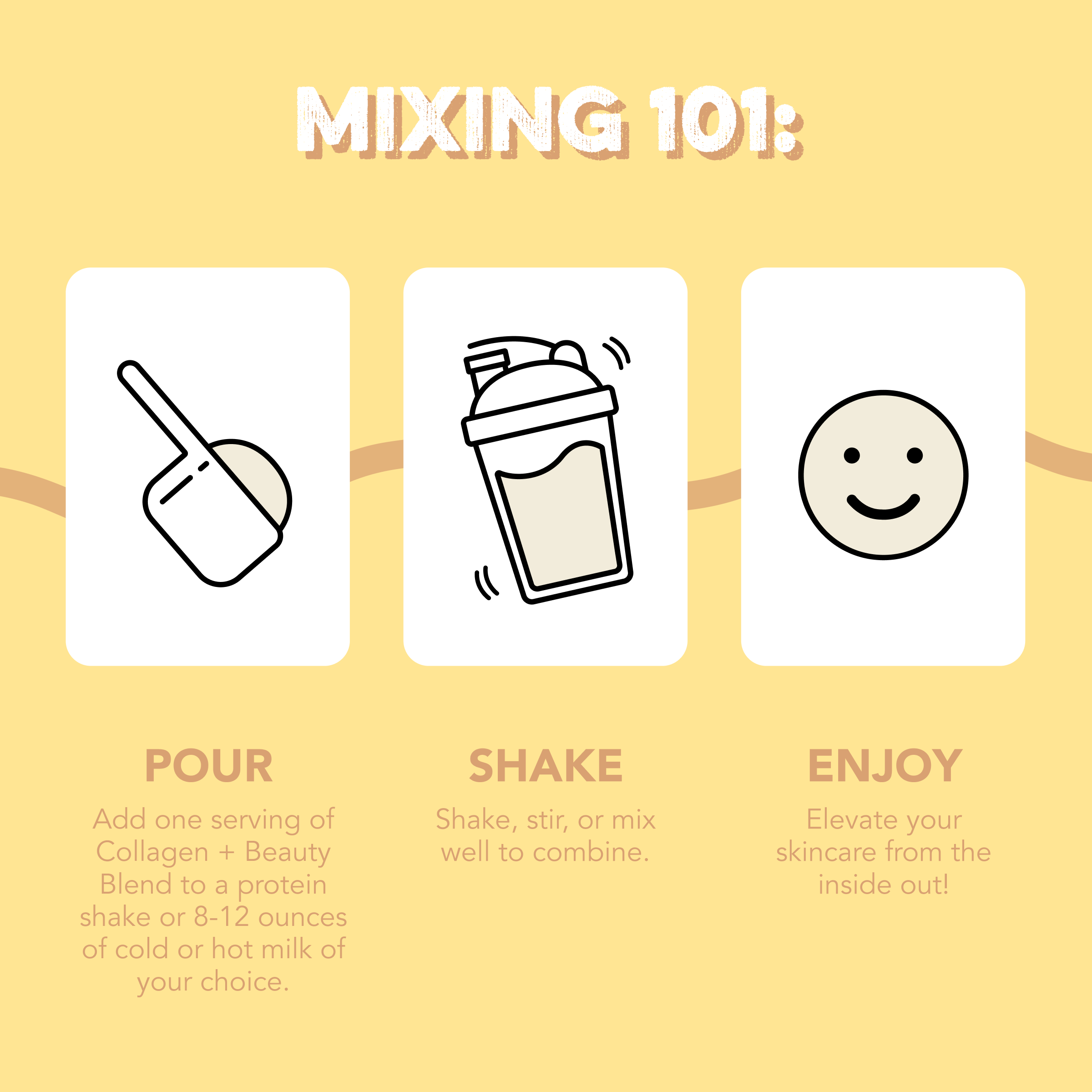 cleansimpleeats Collagen + Beauty Blend: Vanilla Cream (30 Serving)