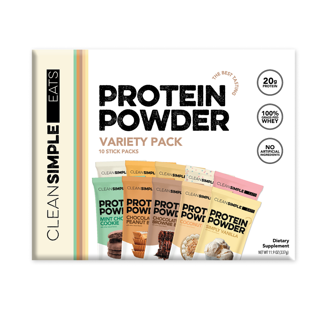 cleansimpleeats 10-Flavor Variety Pack (10 Single Serving Stick Packs)