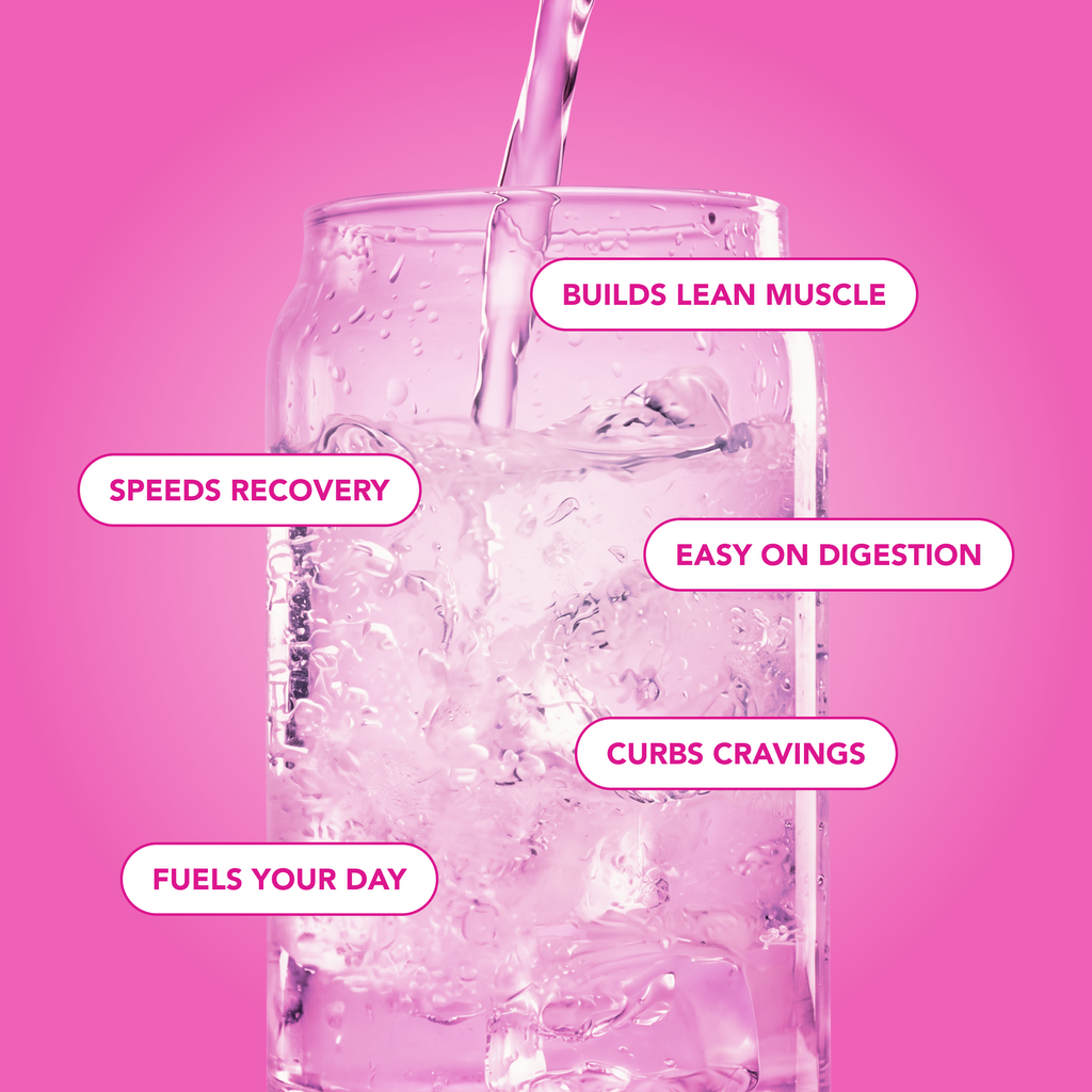 cleansimpleeats Clear Protein Water: Dragon Fruit (12 Oz. | 12 Pack)