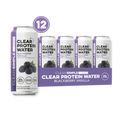 cleansimpleeats Clear Protein Water: Blackberry Vanilla (16 Oz. | 12 Pack)