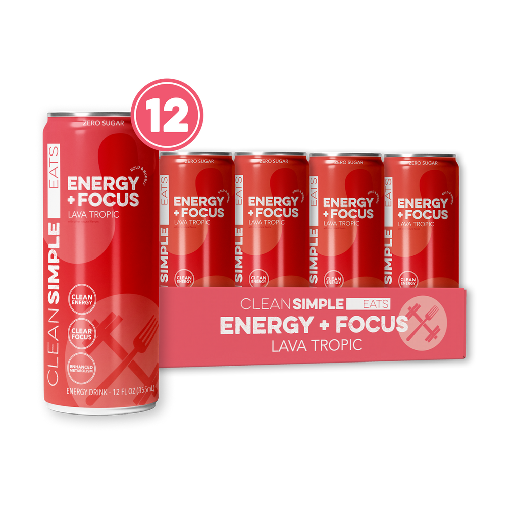 cleansimpleeats Energy + Focus: Lava Tropic (12-pack)