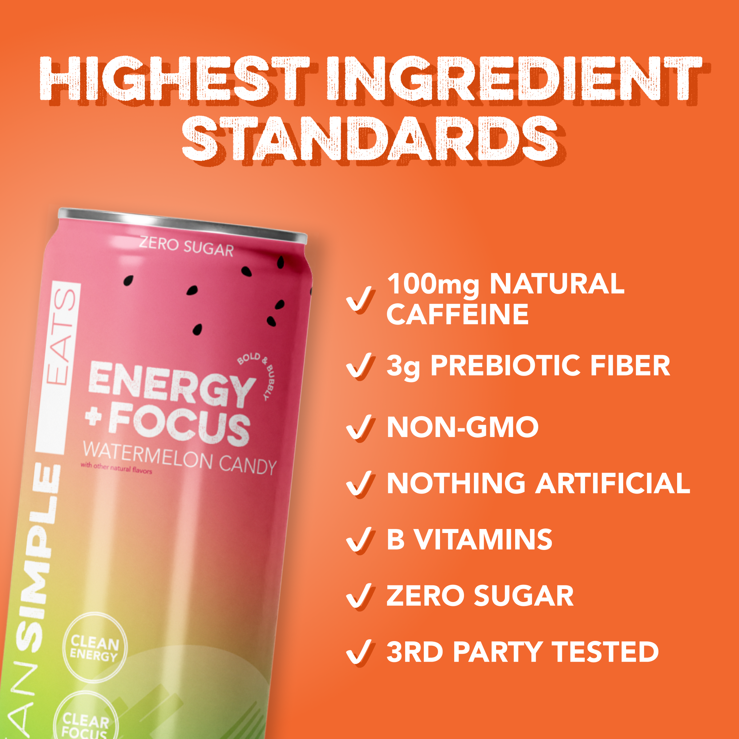 cleansimpleeats Energy + Focus: Variety (8 pack)