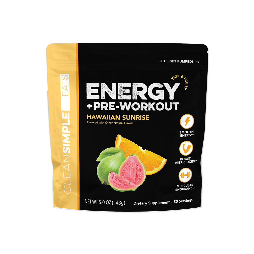 cleansimpleeats Energy + Pre-Workout: Hawaiian Sunrise (30 Servings)