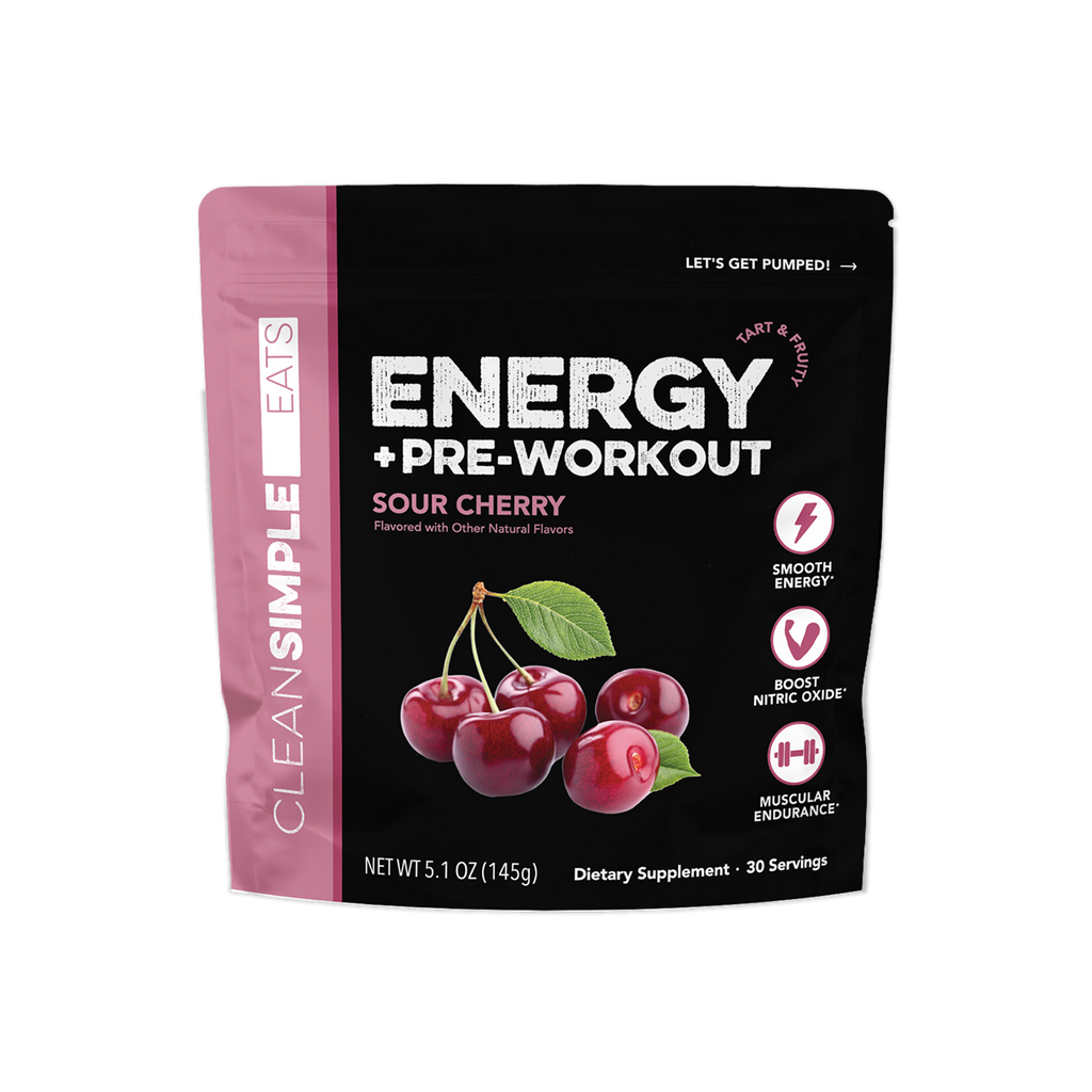 cleansimpleeats Energy + Pre-Workout: Sour Cherry (30 Servings)