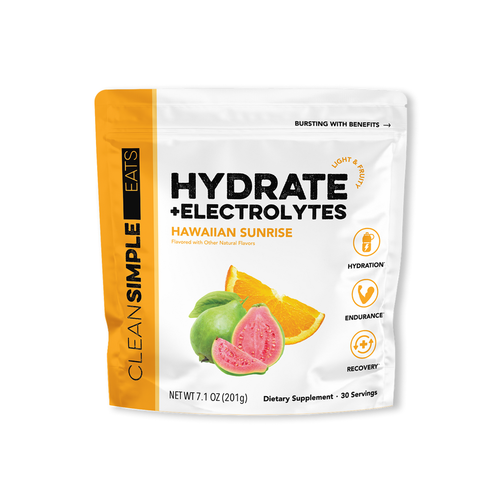 cleansimpleeats Hydrate + Electrolytes: Hawaiian Sunrise (30 Serving Bag)