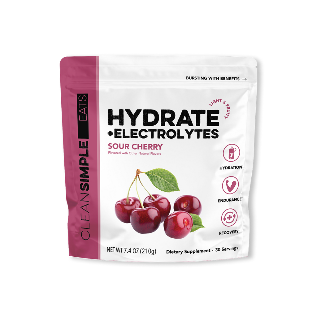 cleansimpleeats Hydrate + Electrolytes: Sour Cherry (30 Serving Bag)