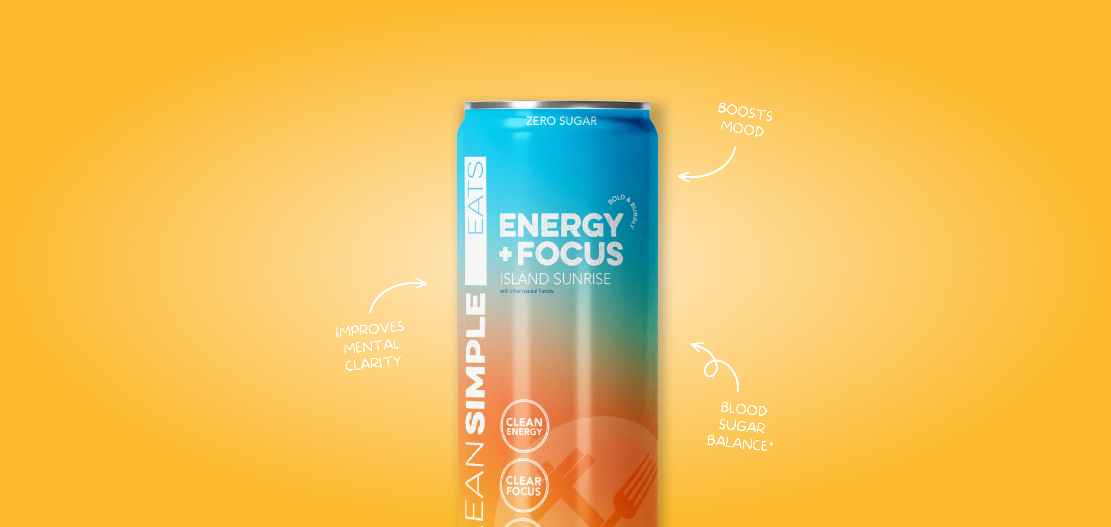 cleansimpleeats Energy + Focus: Island Sunrise (12-pack)