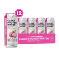 cleansimpleeats Clear Protein Water: Dragon Fruit (16 Oz. | 12 Pack)