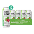 cleansimpleeats Clear Protein Water: Prickly Pear (16 Oz. | 12 Pack)