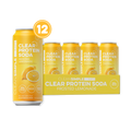 cleansimpleeats Clear Protein Soda: Frosted Lemonade (16 Oz. | 12 Pack)