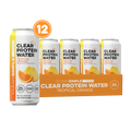cleansimpleeats Clear Protein Water: Tropical Orange (16 Oz. | 12 Pack)