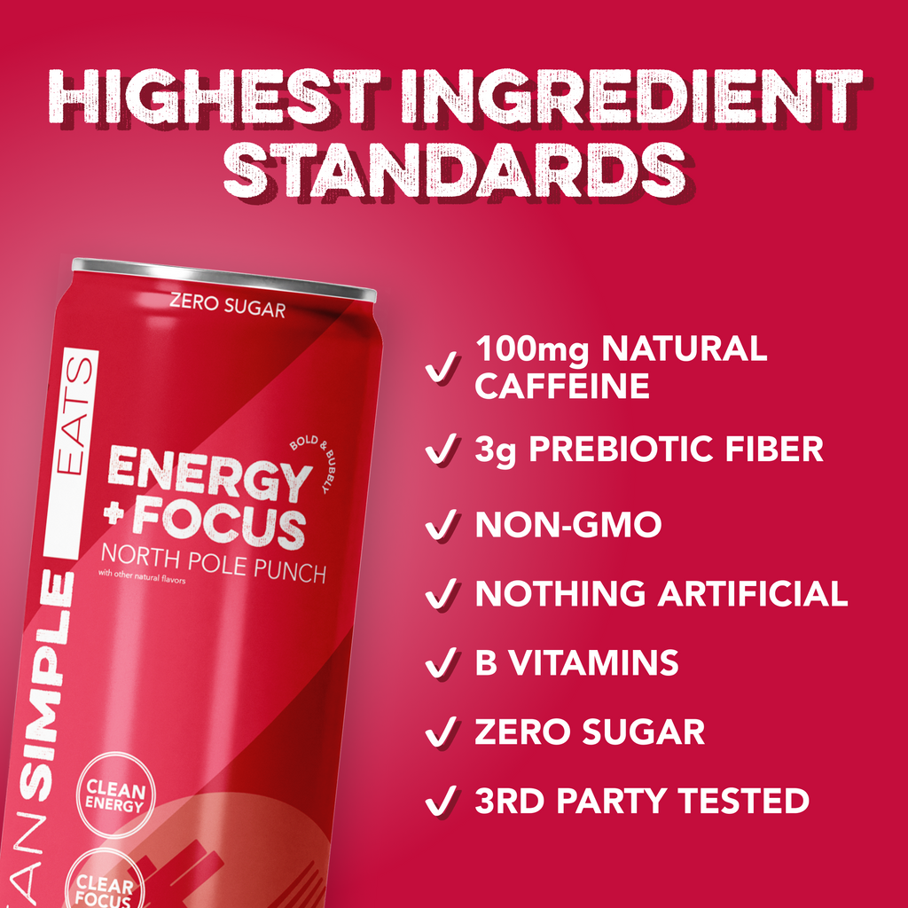 cleansimpleeats Energy + Focus: North Pole Punch (12-pack)