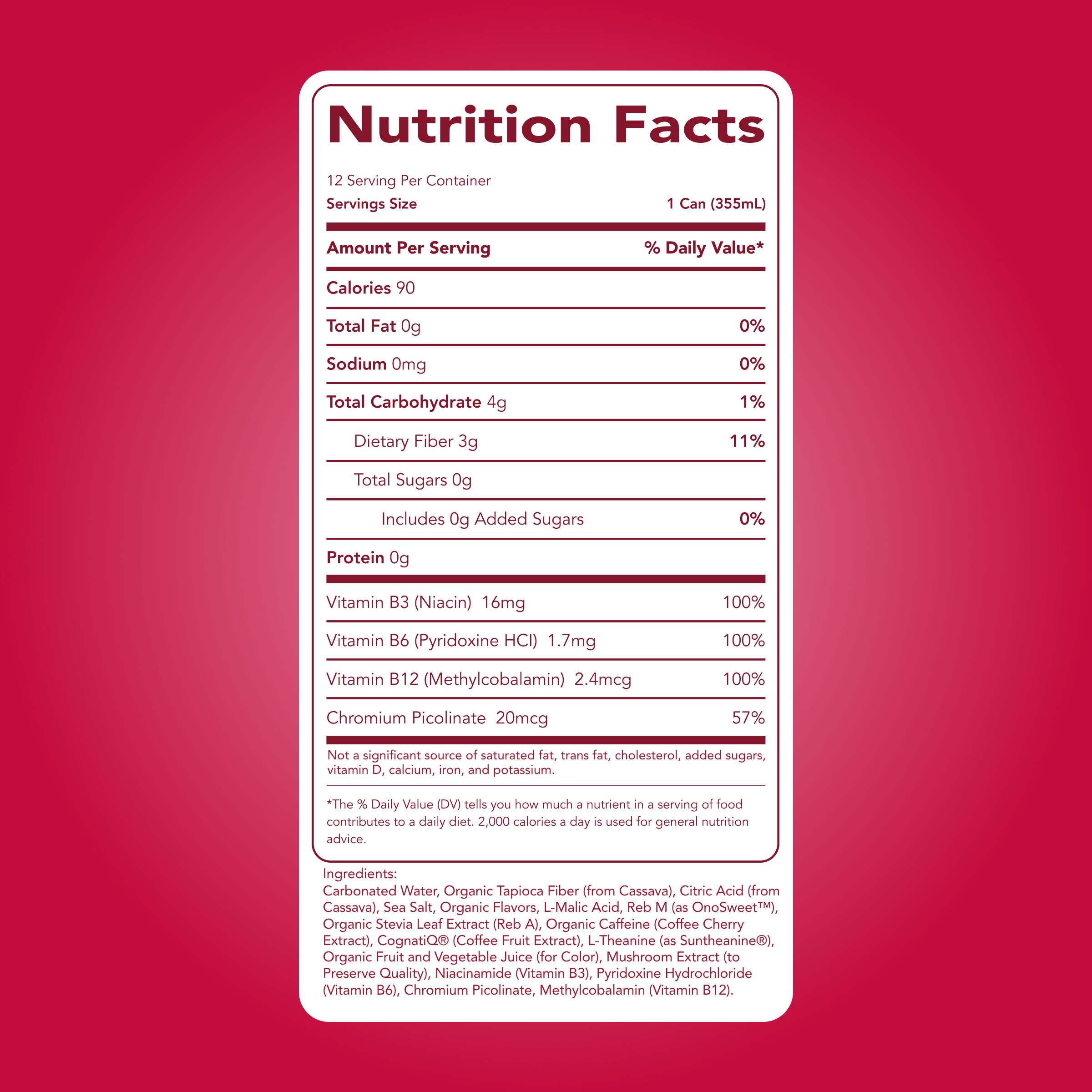 cleansimpleeats Energy + Focus: North Pole Punch (12-pack)