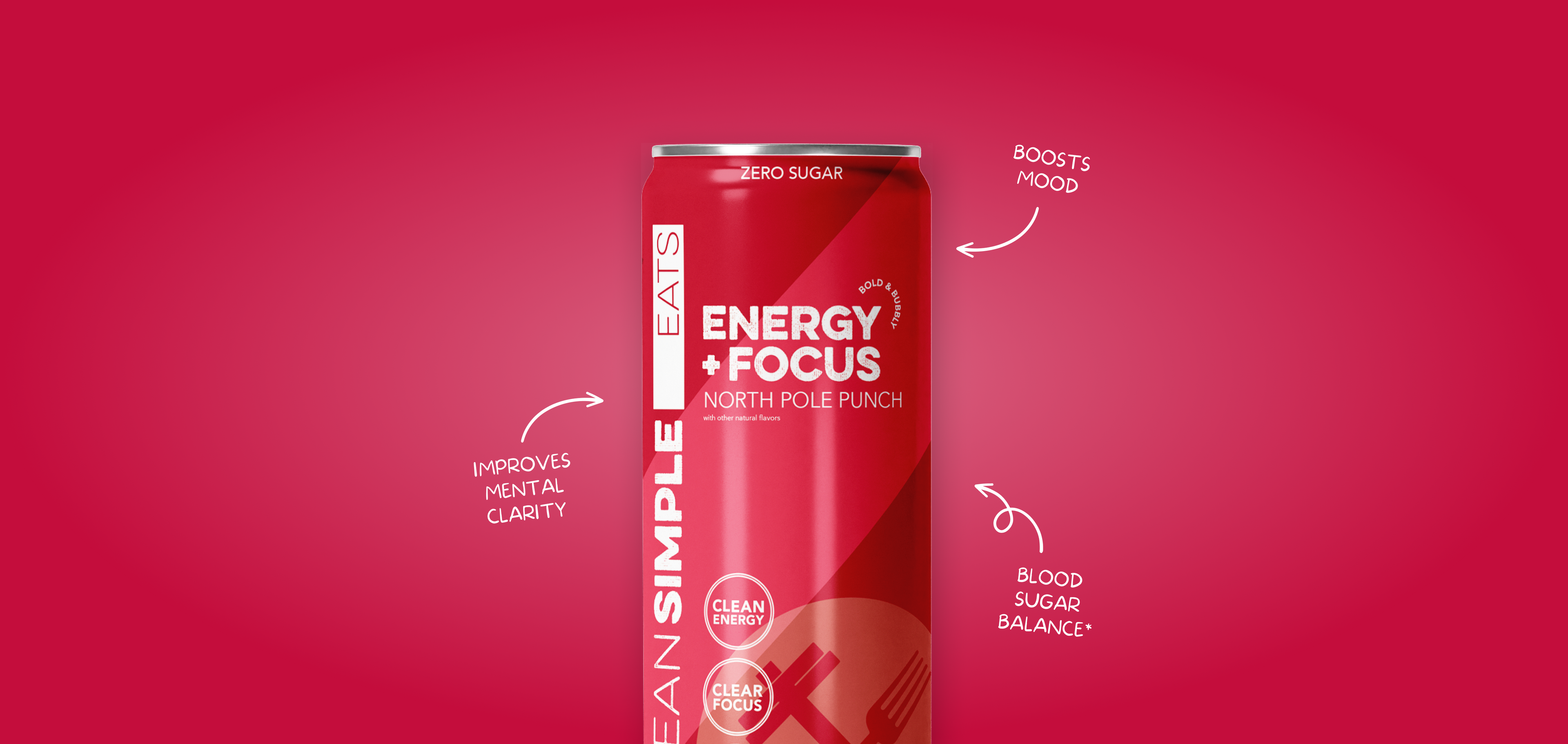 cleansimpleeats Energy + Focus: North Pole Punch (12-pack)