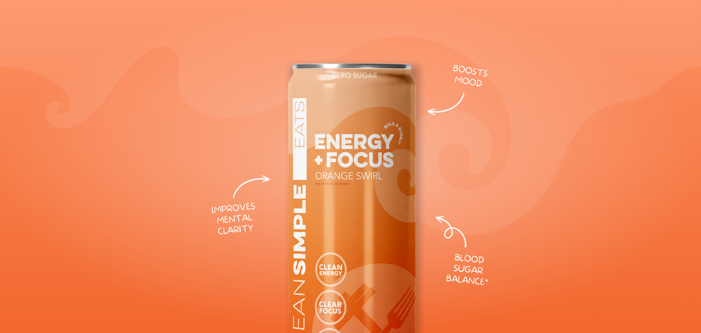 cleansimpleeats Energy + Focus: Orange Swirl (12-pack)