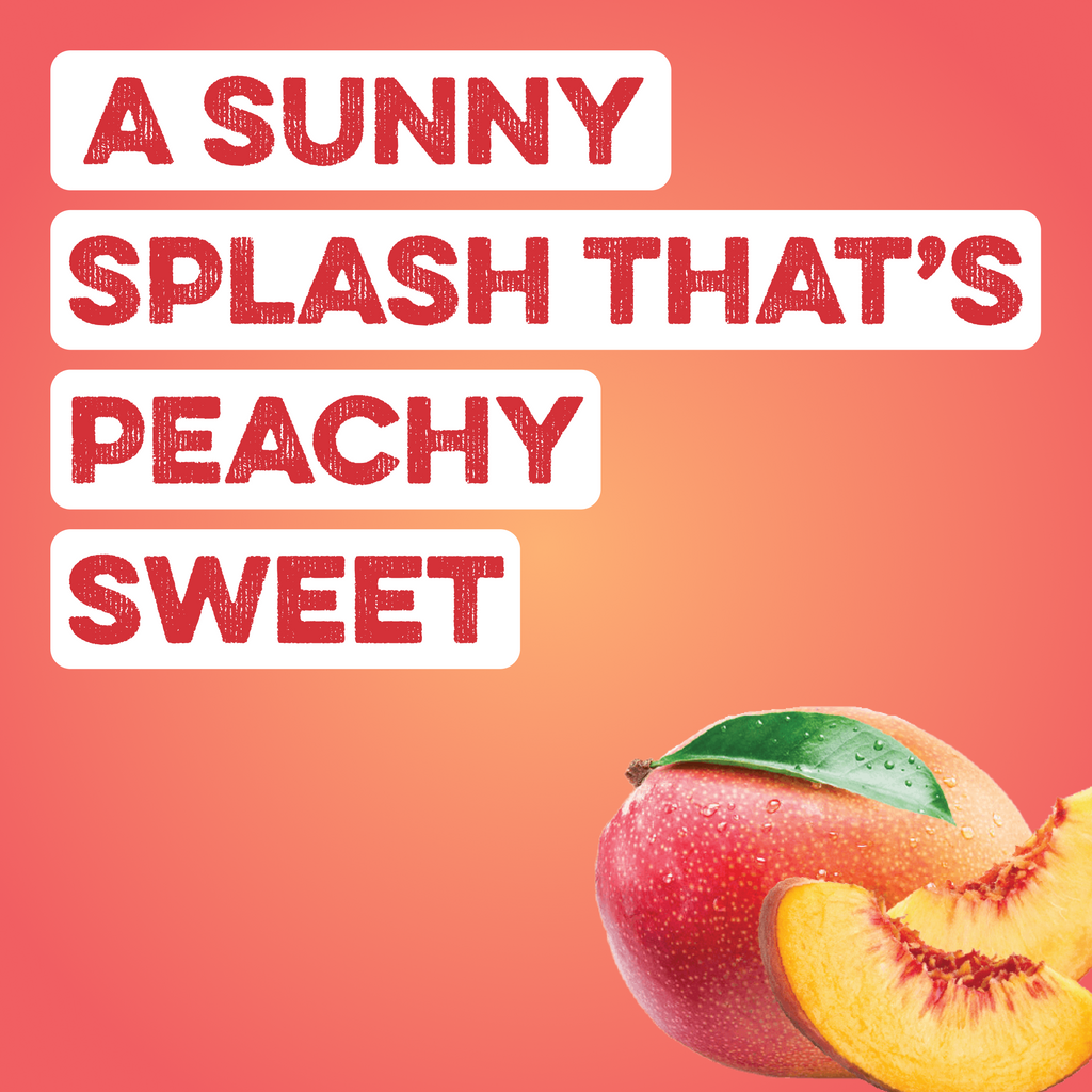 cleansimpleeats Clear Protein Water: Peach Mango Créme (12 Oz. | 12 Pack)