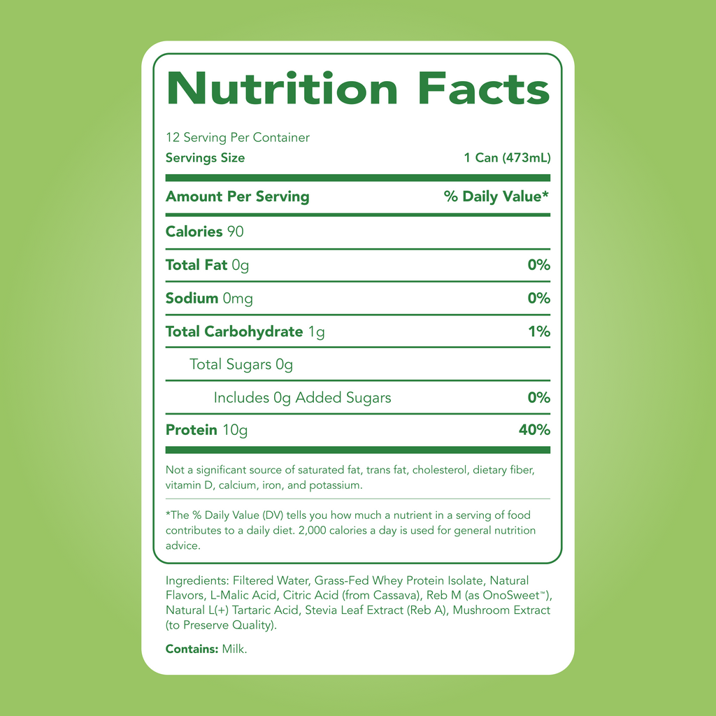 cleansimpleeats Clear Protein Water: Prickly Pear (16 Oz. | 12 Pack)