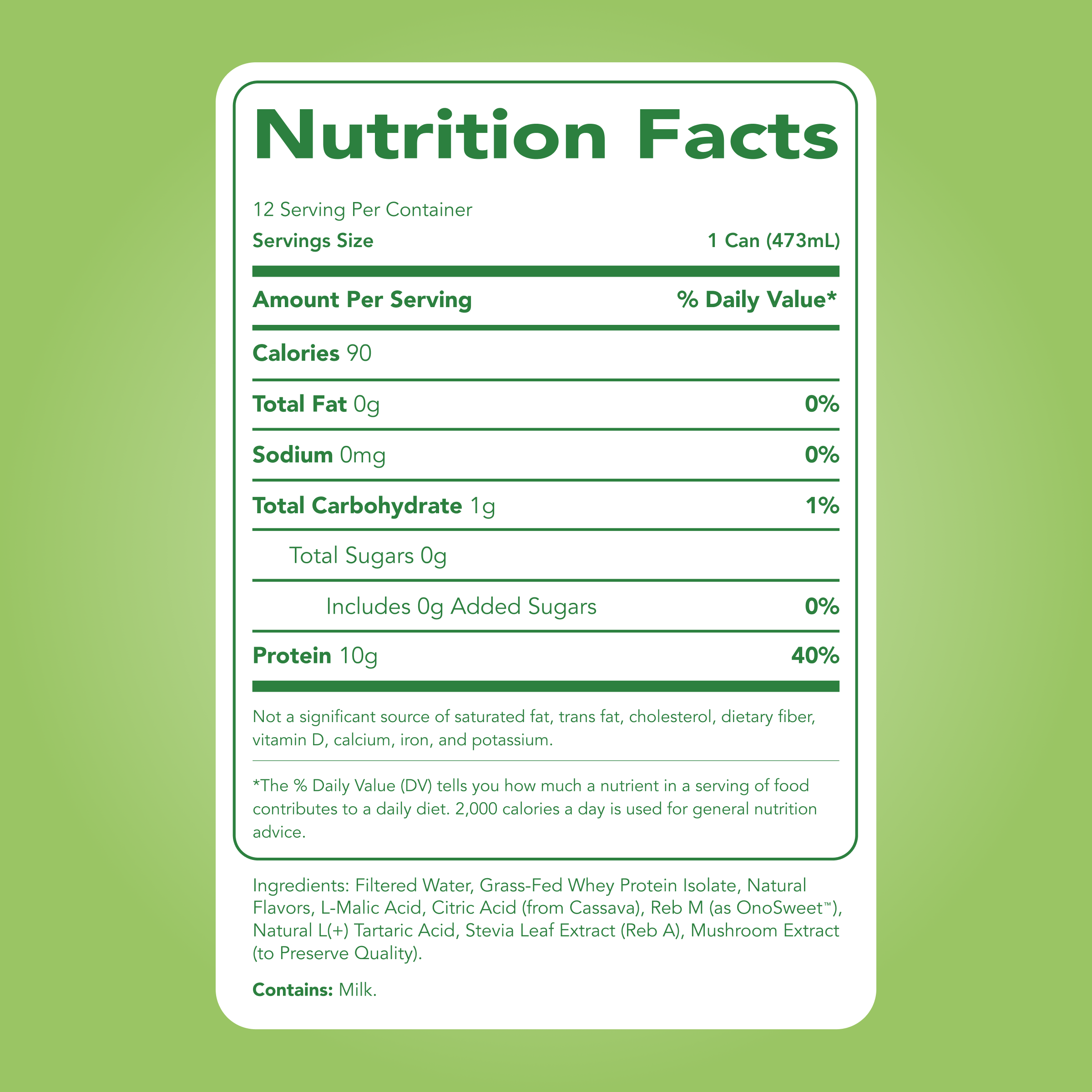 cleansimpleeats Clear Protein Water: Prickly Pear (16 Oz. | 12 Pack)