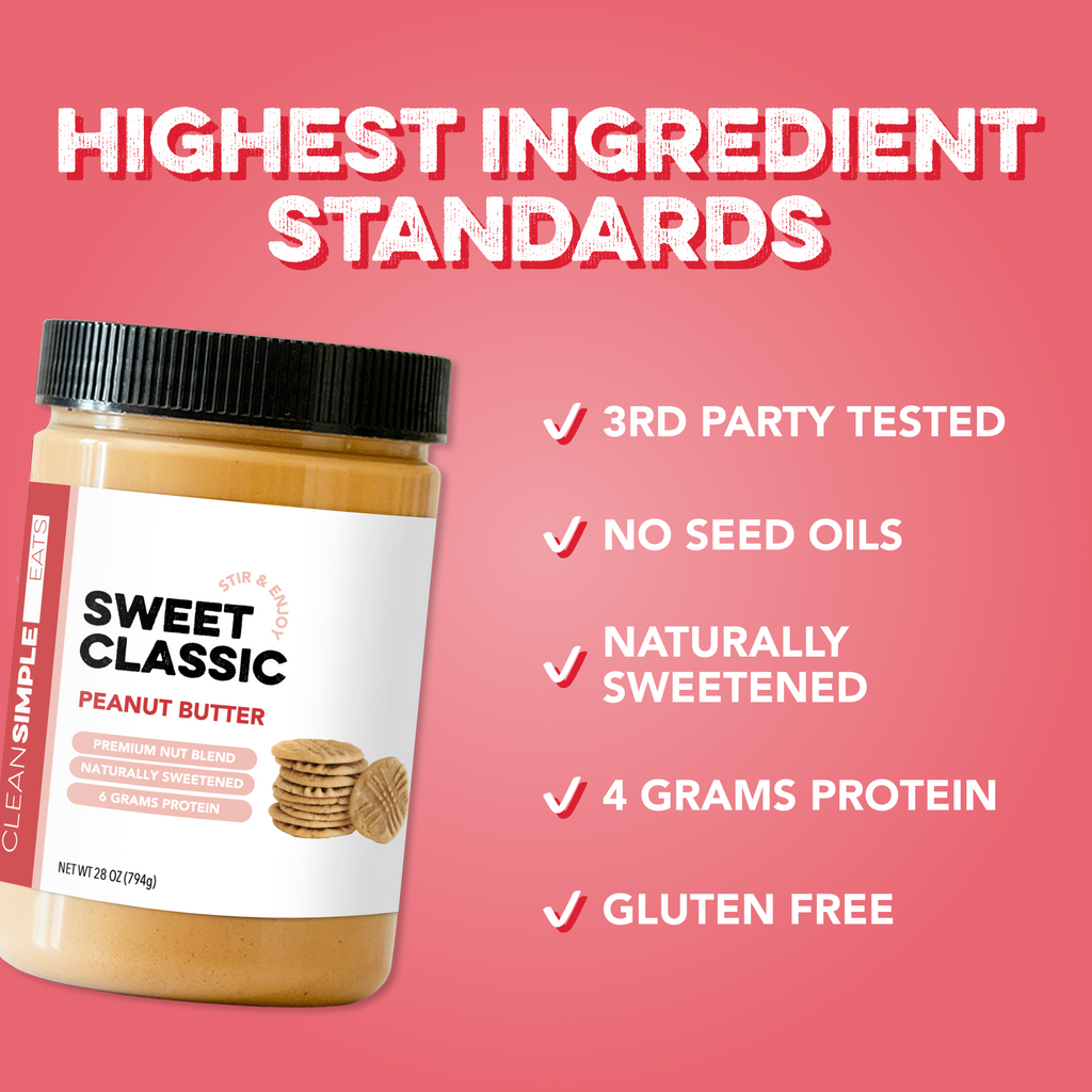 cleansimpleeats Sweet Classic Nut Butter (28 ounce)