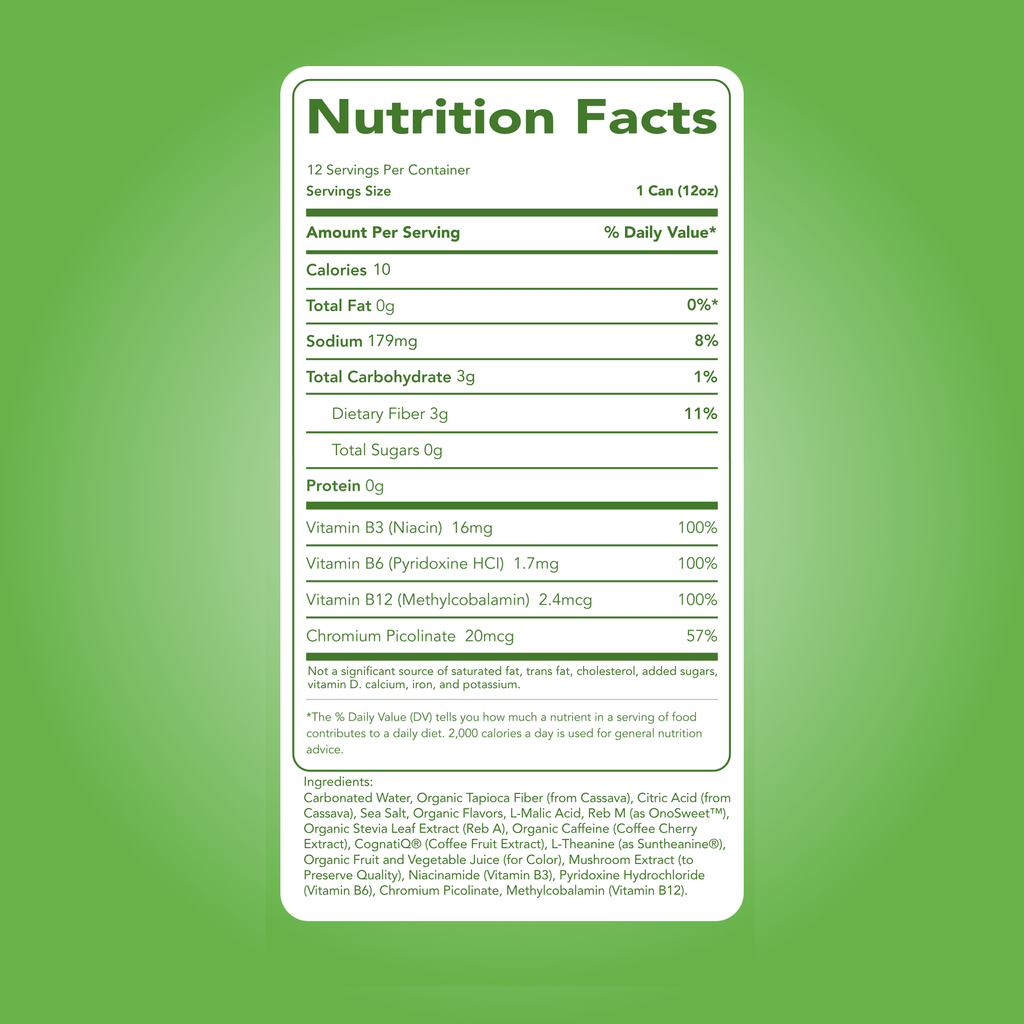 cleansimpleeats Energy + Focus: Watermelon Candy (12-pack)