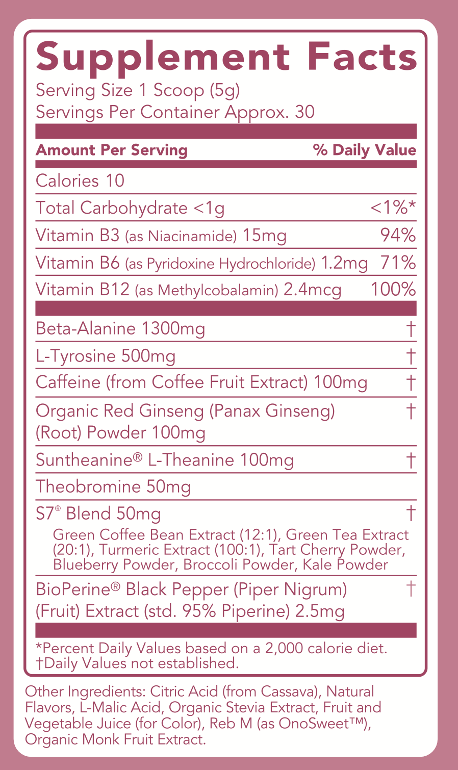 cleansimpleeats Energy + Pre-Workout: Sour Cherry (30 Servings)